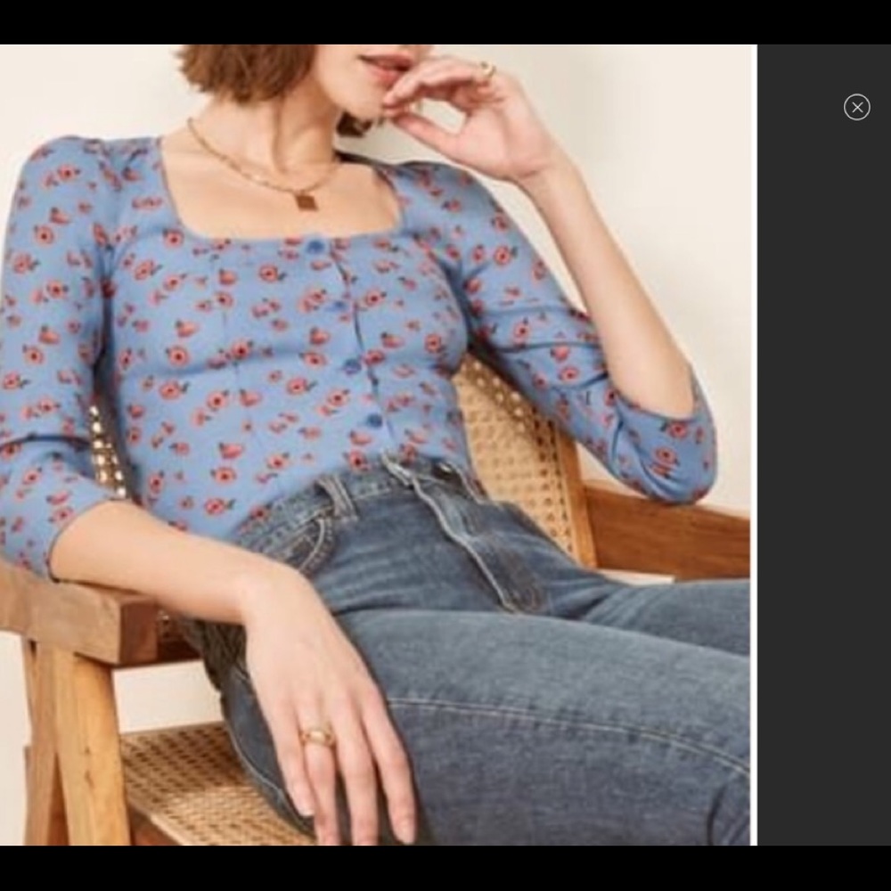 Reformation Jorja Top